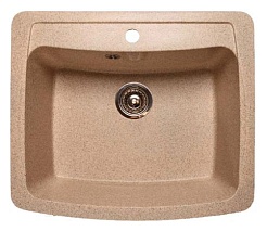 Granfest  Мойка кухонная Standart GF-S605 Песочный – фотография-2